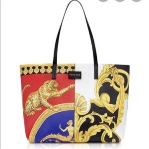 VERSACE Pillow talk Barocco mix tote with internal removable pouch